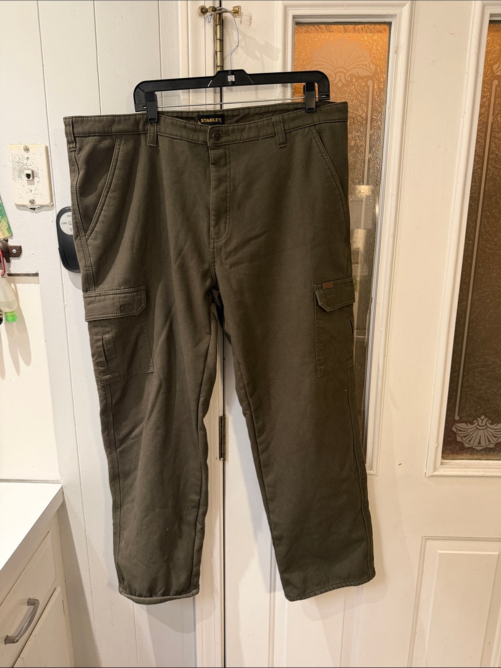 Stanley Olive Cargo Work Pants